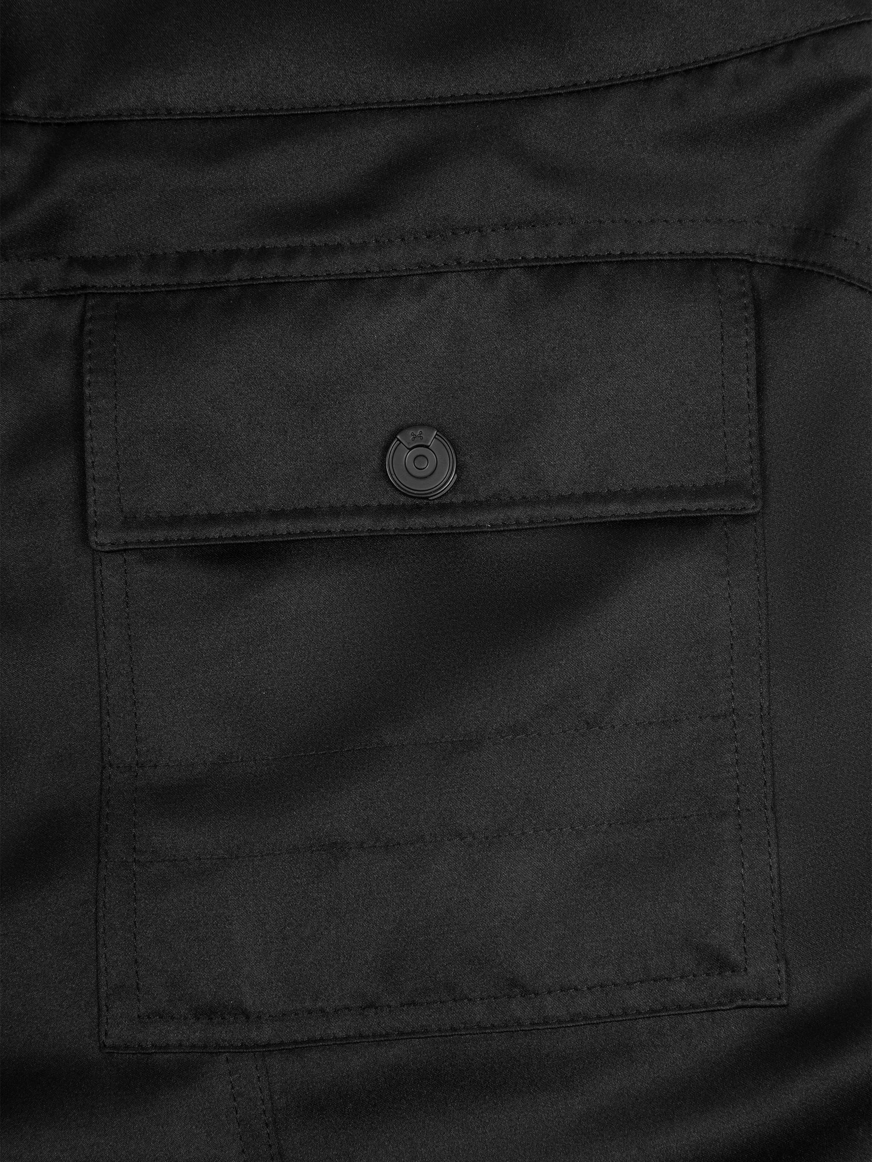 006 - Multi-Pockets Flared Cargo Pants