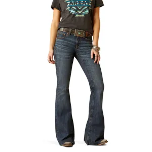 10051839 Ariat Women's Perfect Rise Kallie Flare Jeans - Florida