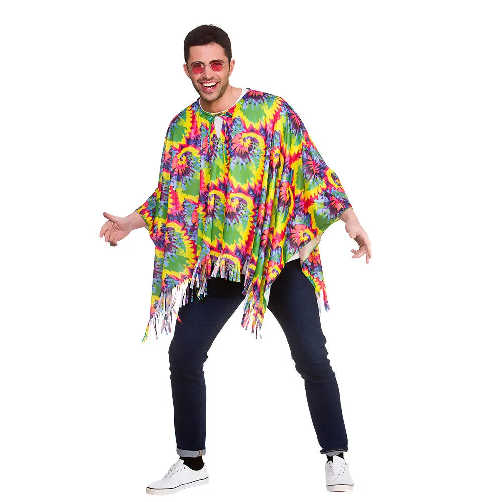 1960's Hippie Poncho Unisex