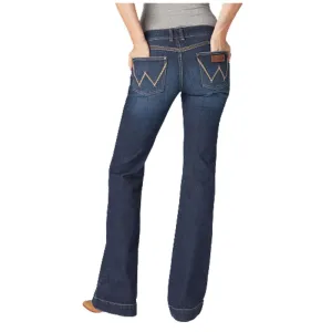 2321499 Wrangler Women's Retro Sadie Trouser Low Rise Jean - Gabby