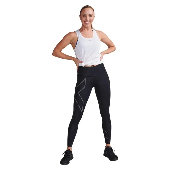 2XU WA6523B Light Speed Mid-Rise Compression Tights