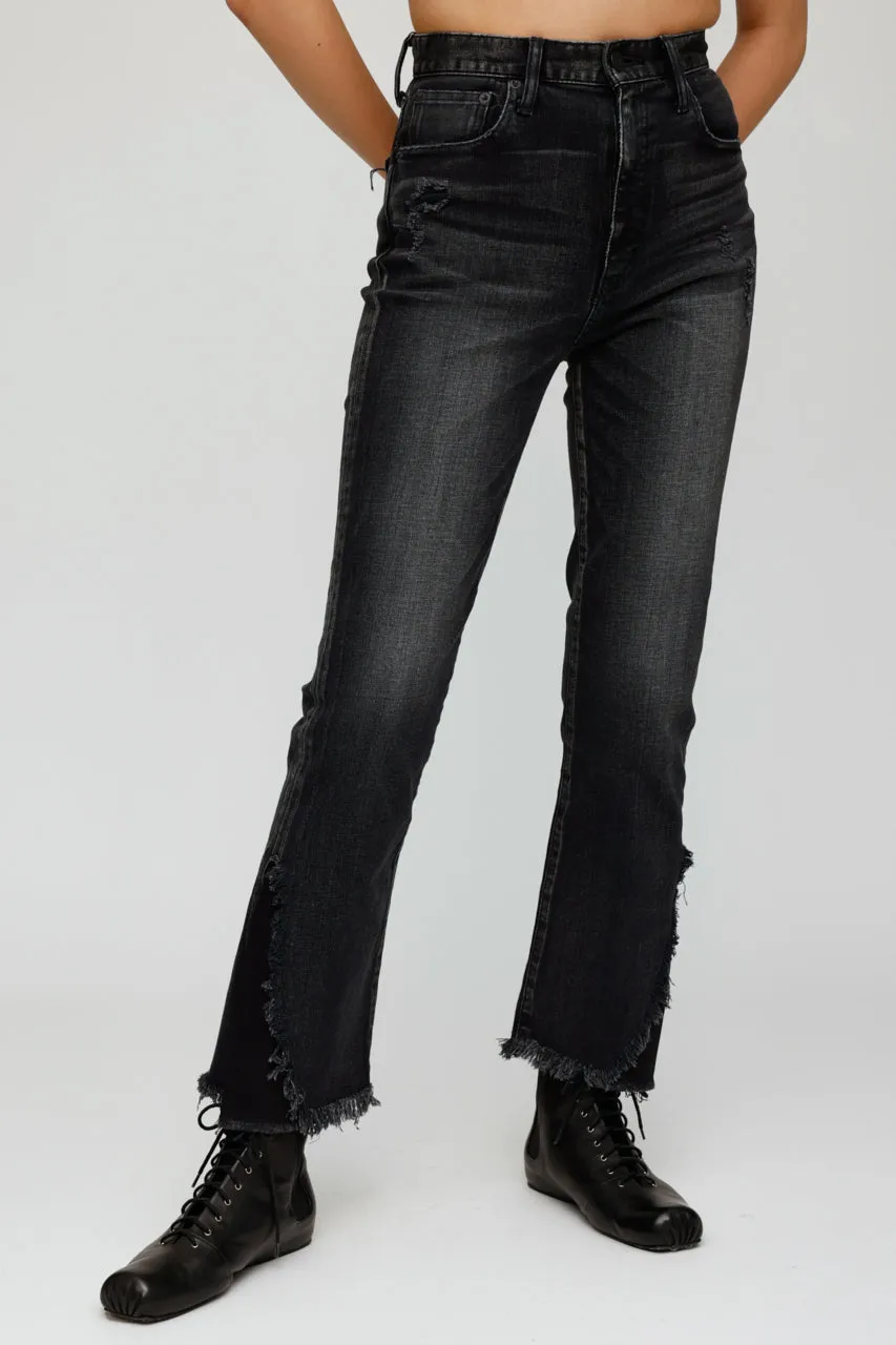 540FAC122400 MV Ahambra flare high rise jean