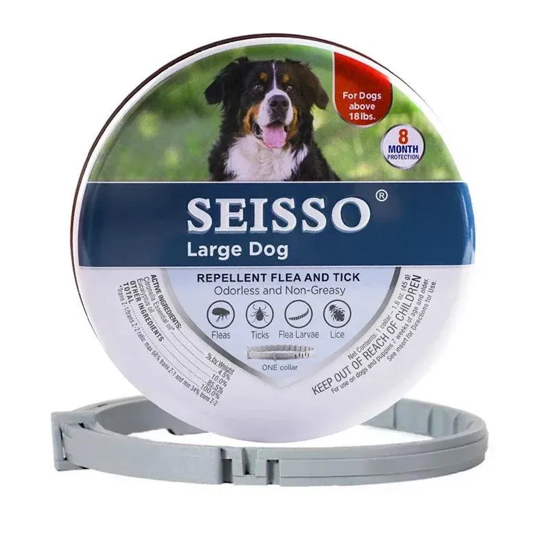 8 Month Protection Anti-Flea and Tick Collar for Dogs and Cats