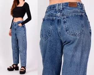 80s Lee Acid Wash High Waisted Mom Jeans - XS to Petite Small, 25"