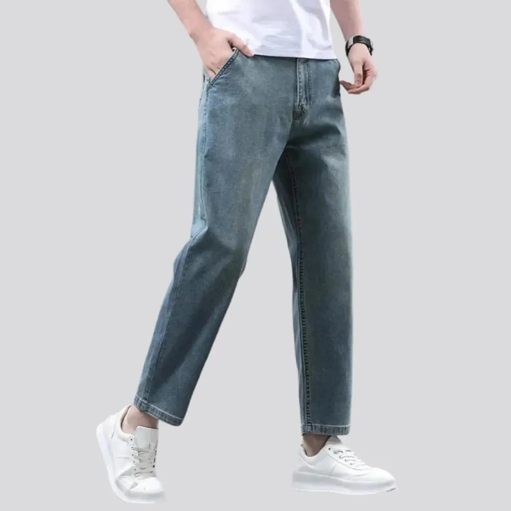 90s ankle-length jeans
 for men