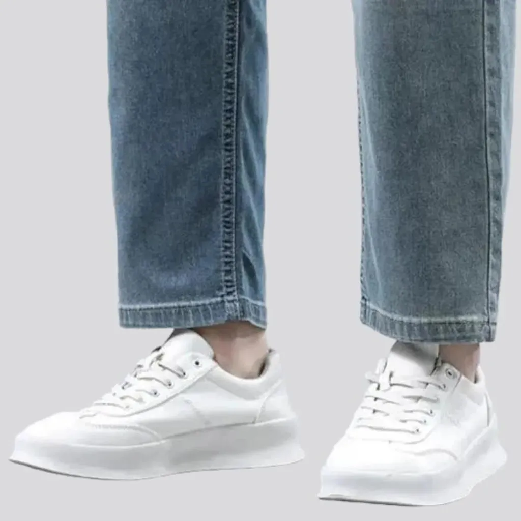 90s ankle-length jeans
 for men