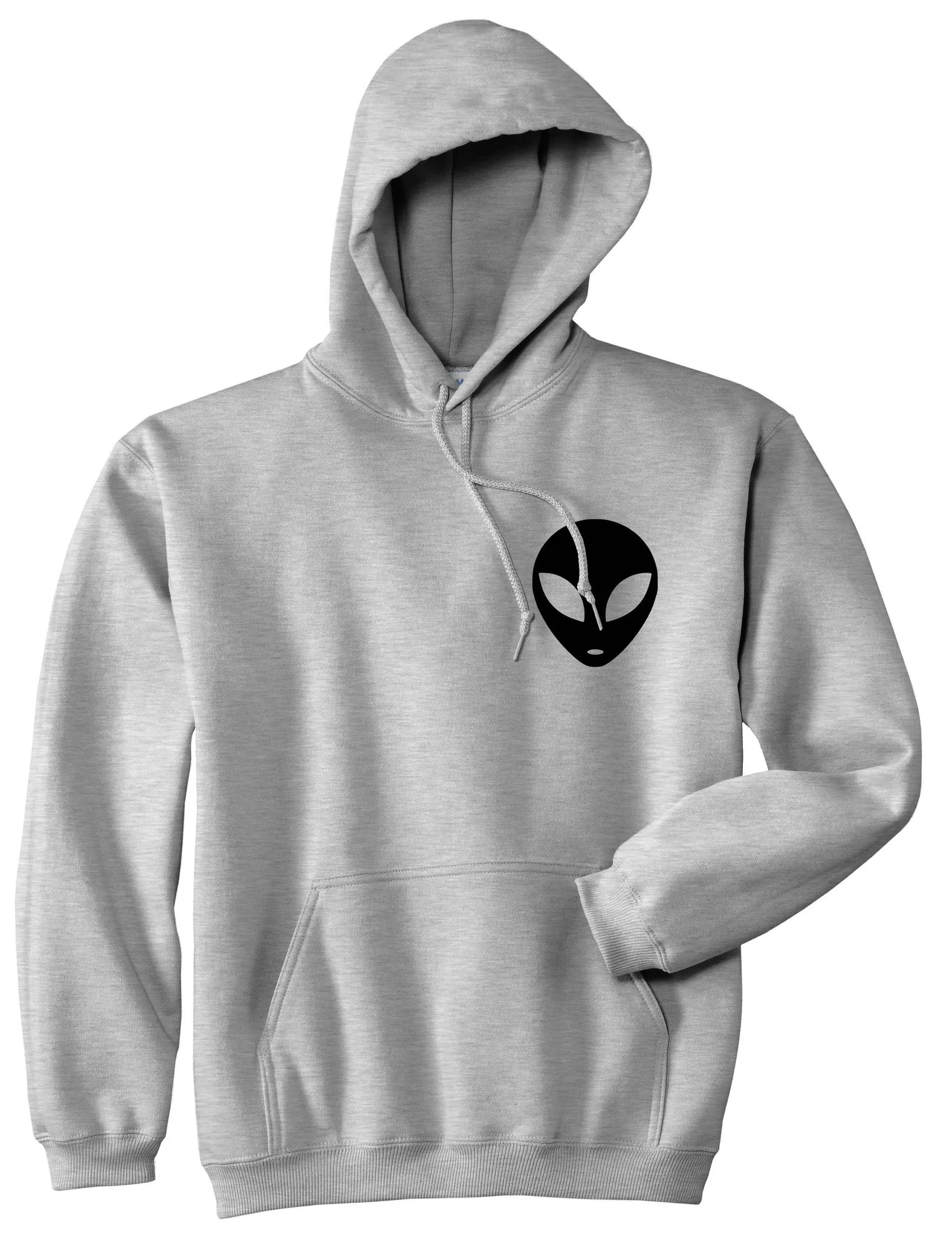 Alien Head Pullover Hoodie