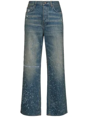 Amiri   Baggy cotton denim jeans 