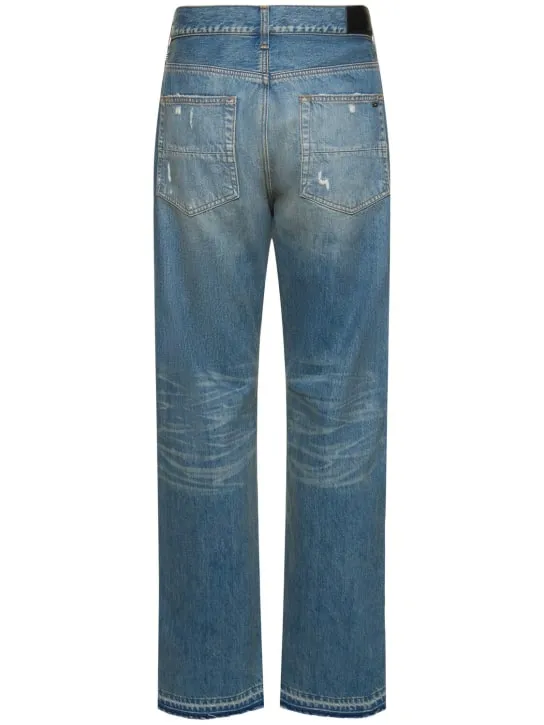 Amiri   Straight cotton denim jeans 