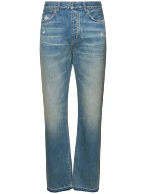 Amiri   Straight cotton denim jeans 