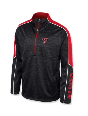 Arena Texas Tech "Kyle" Men's Marled 1/2 Zip Pullover