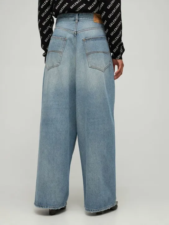 Balenciaga   Low-crotch vintage denim jeans 