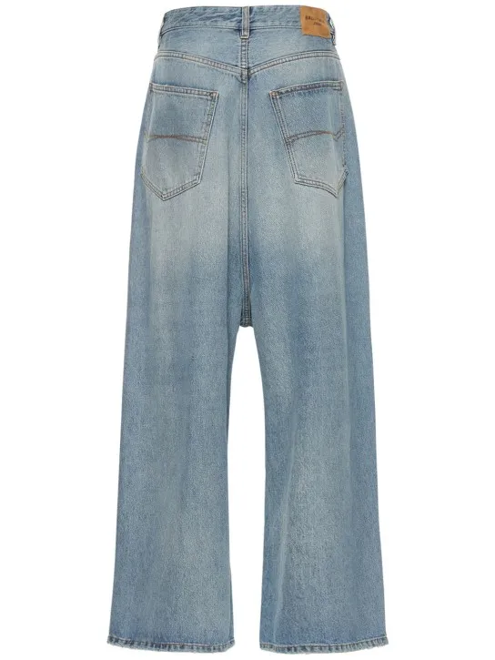 Balenciaga   Low-crotch vintage denim jeans 