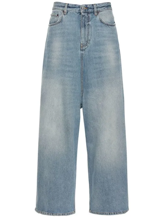 Balenciaga   Low-crotch vintage denim jeans 