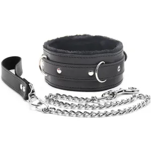 Black Collar and Lead Only