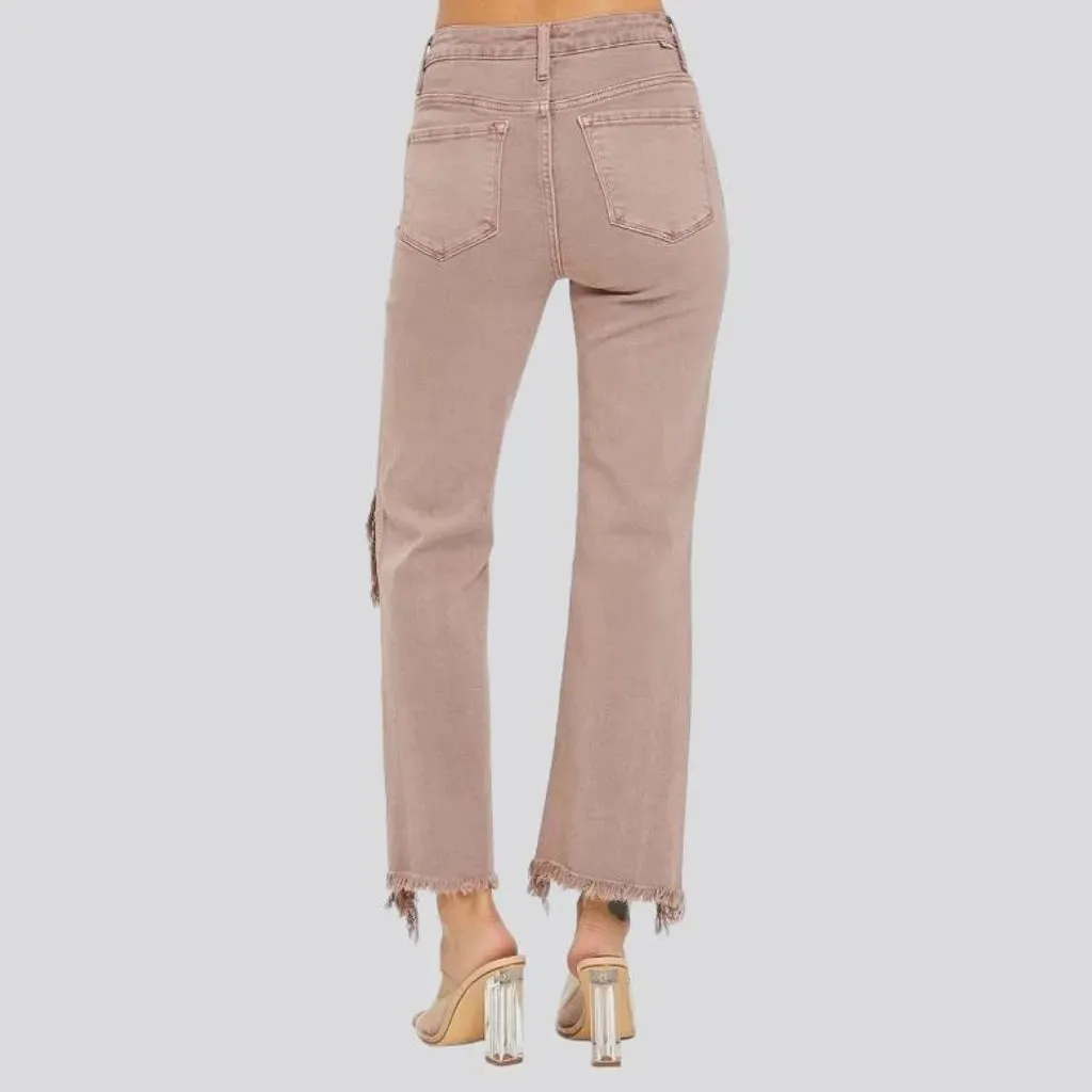 Bootcut women's 5-pockets jeans