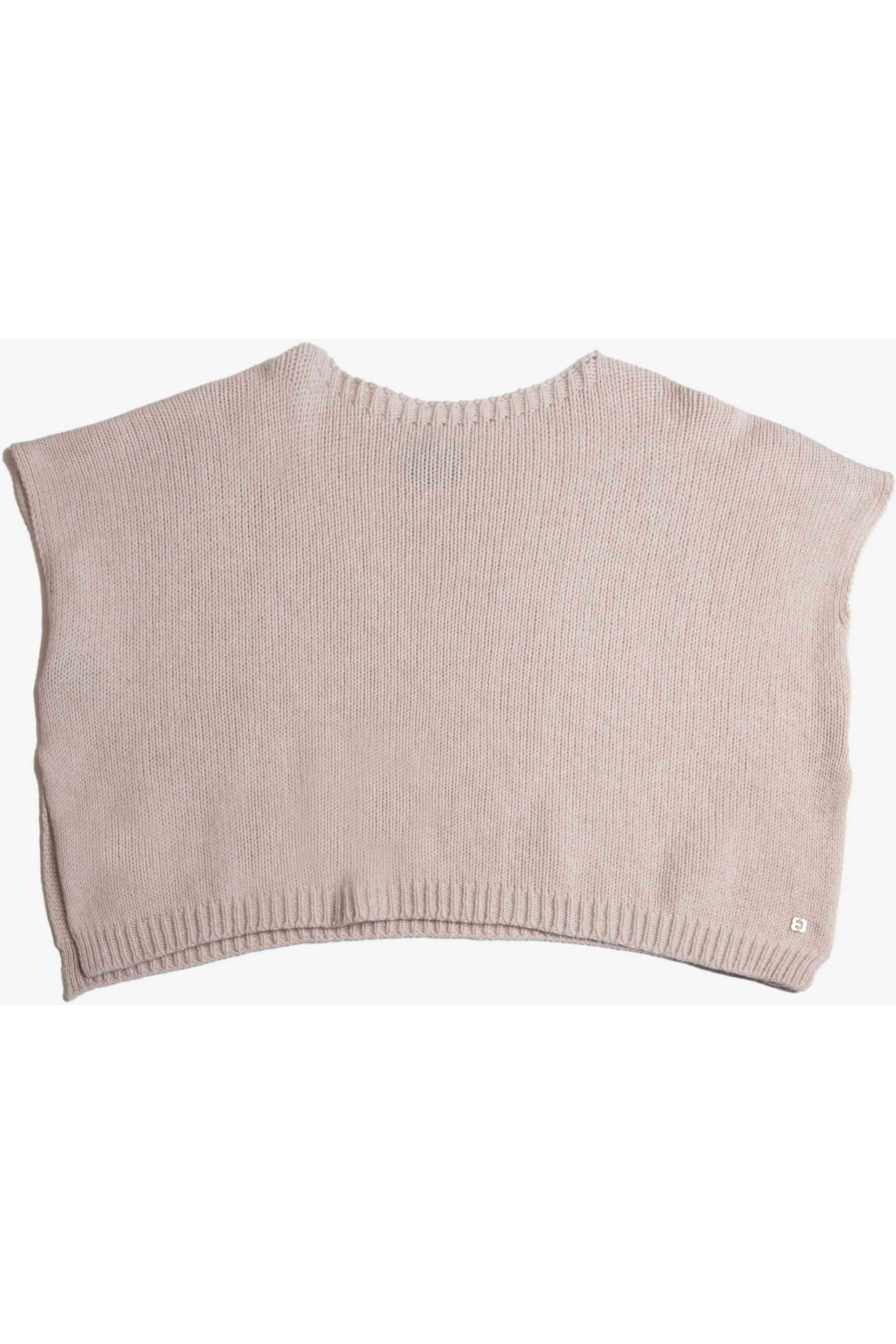 Bruno Carlo Cashmere Blend Poncho PH818F3 | Gesso