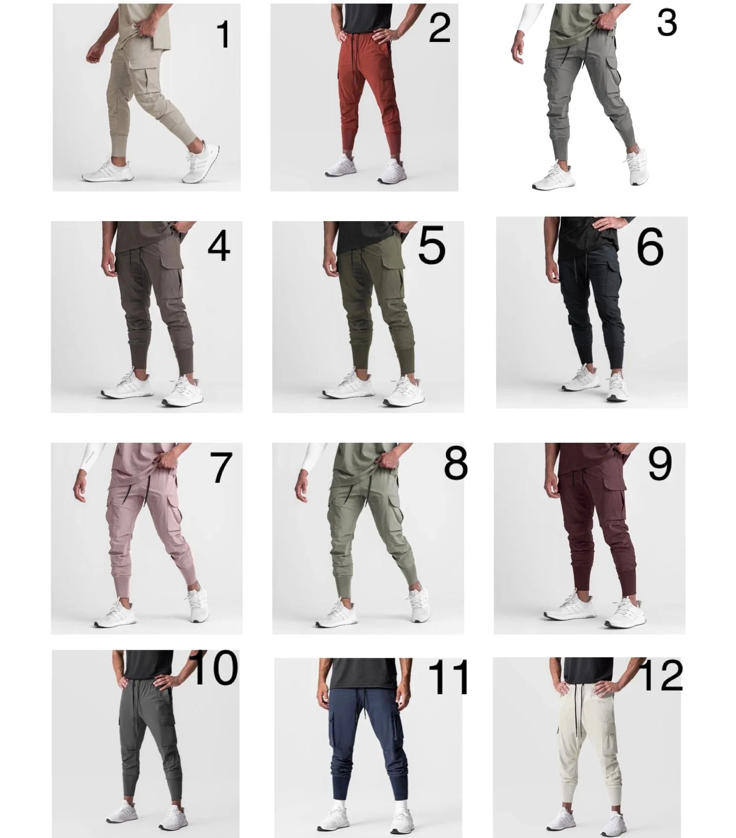 [BUNDLE DEAL BUY 4 FOR 15% OFF]  Everyday men cargo pants