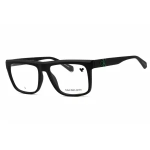 Calvin Klein Jeans Men's Eyeglasses - Matte Black Square Full Rim Frame | CKJ23645 002