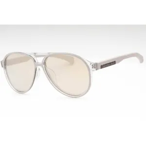 Calvin Klein Jeans Unisex Sunglasses - Calcified White Frame | CKJ805SAF 108