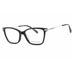 Calvin Klein Jeans Women's Eyeglasses - Black Cat Eye Plastic Frame | CKJ21632 001