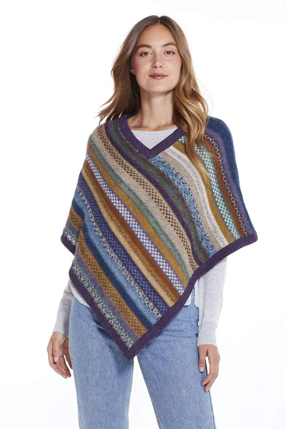 Carmen Ponchito - Small Alpaca Poncho