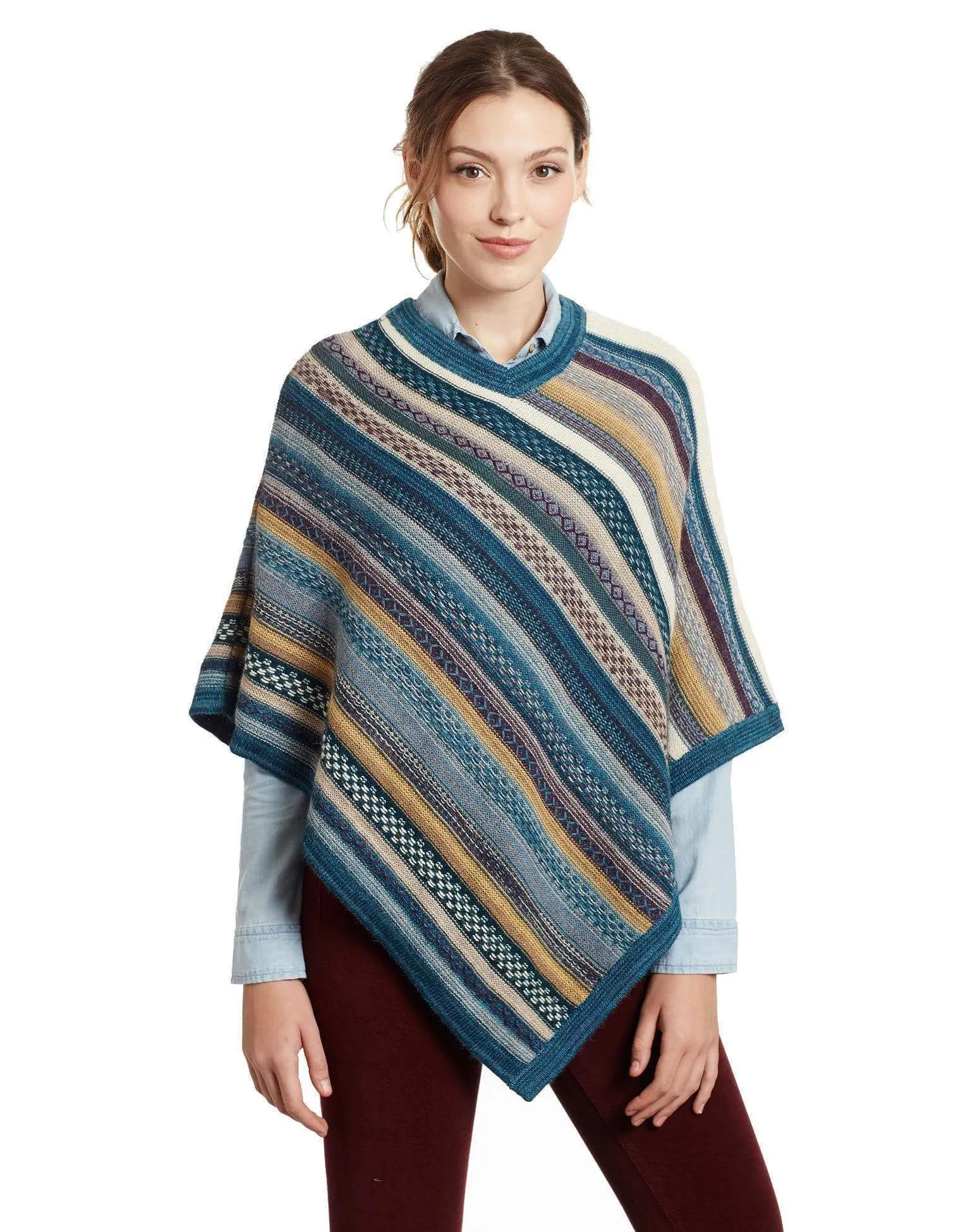 Carmen Ponchito - Small Alpaca Poncho