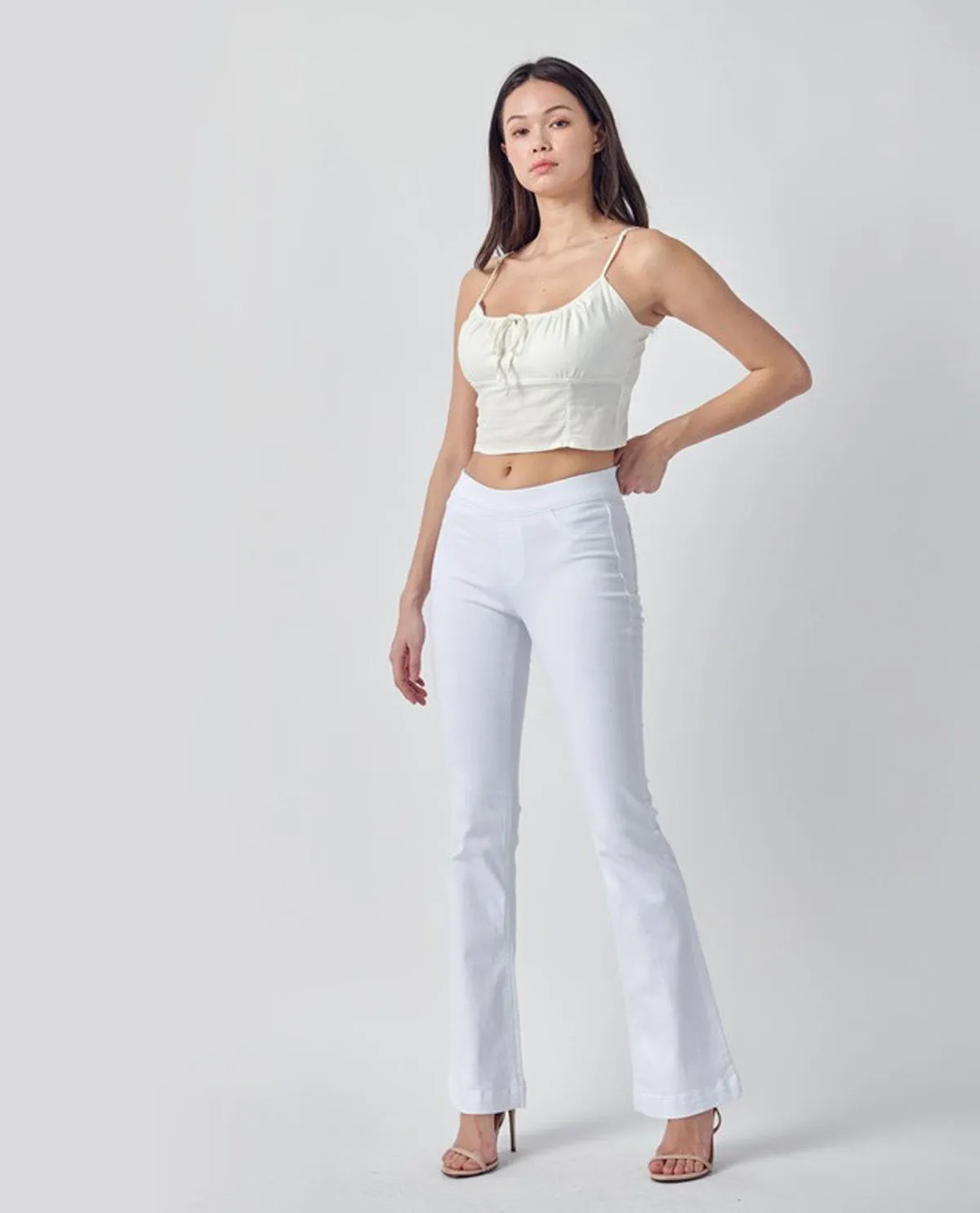 Cello Mid Rise Flare Jegging