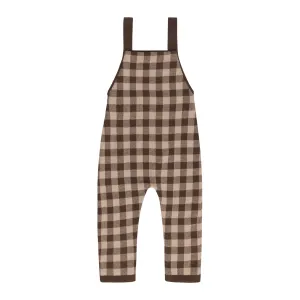 Checkered Overall ~ Brown