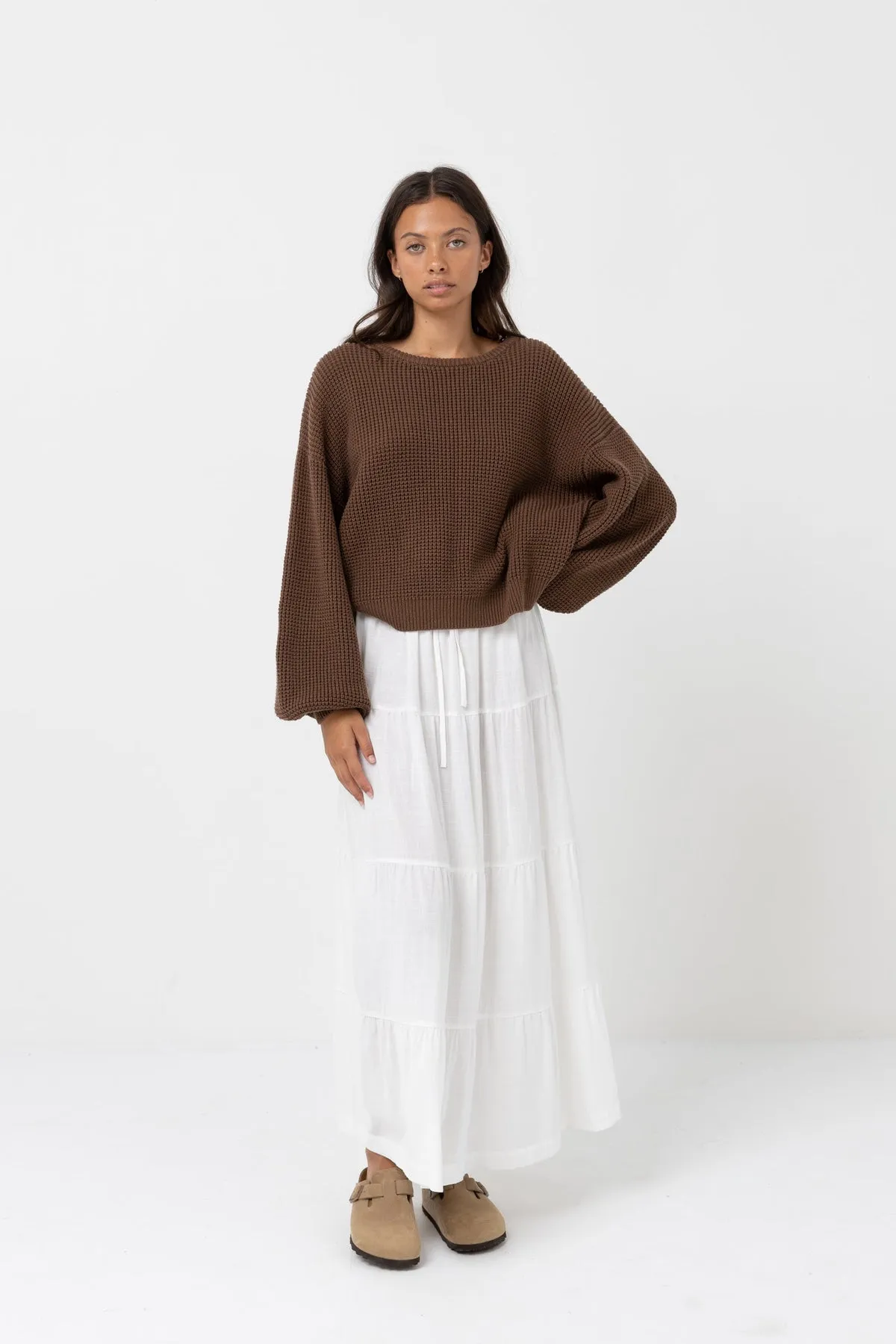 Classic Knit Jumper Crop