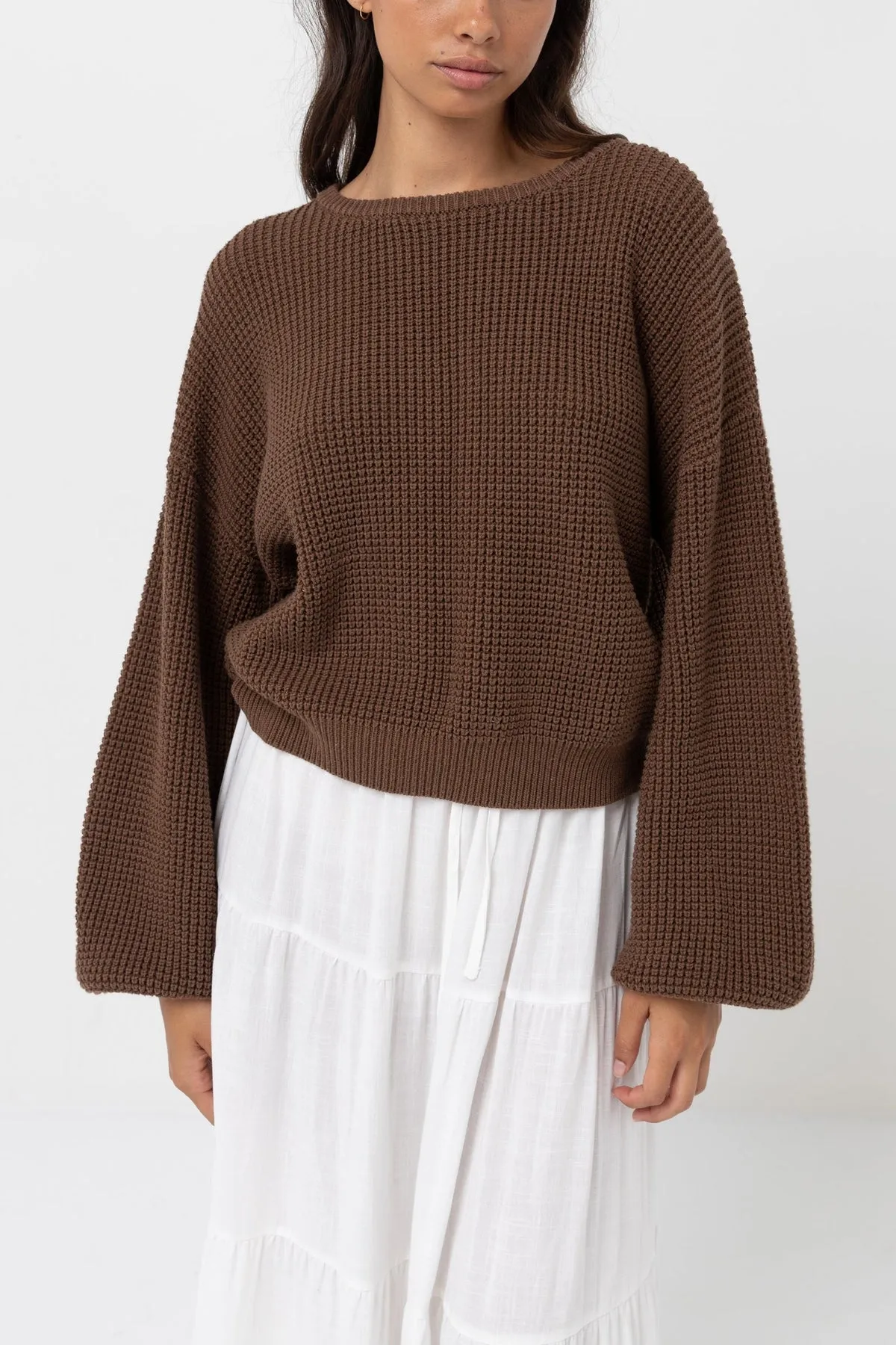 Classic Knit Jumper Crop