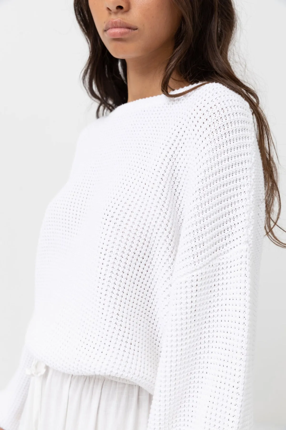 Classic Knit Jumper Crop