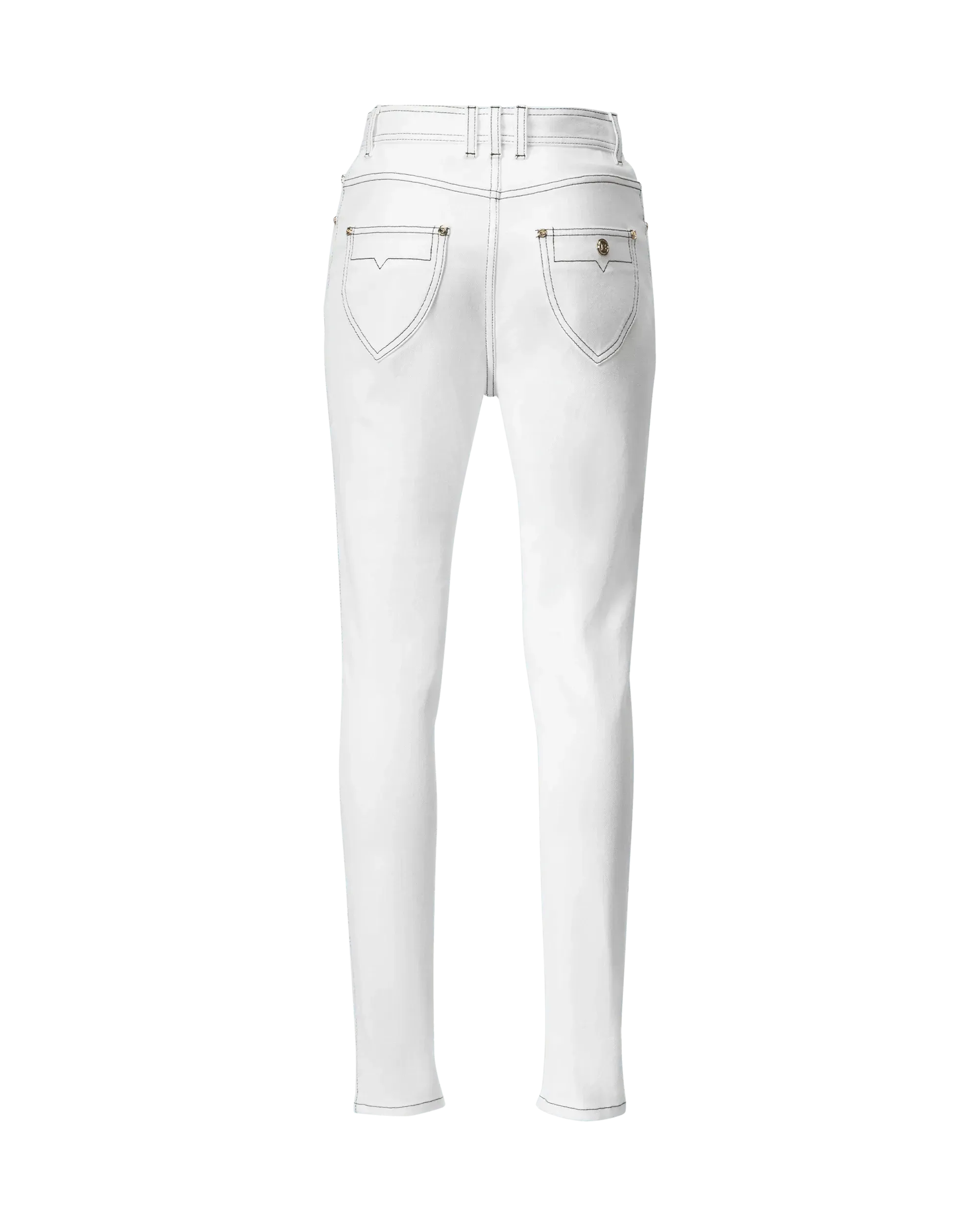 Contrasting Stitch Skinny Jeans