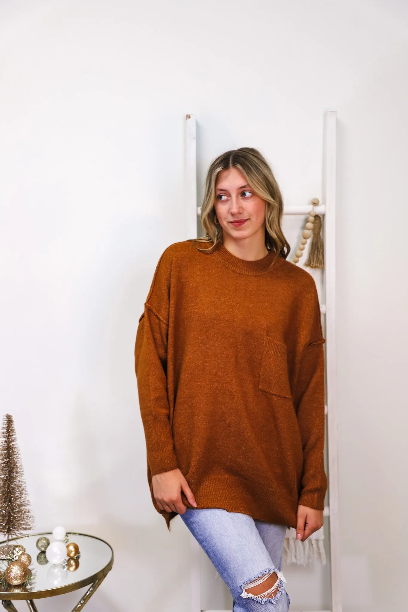 Doorbuster - Relaxed Pocket Sweater