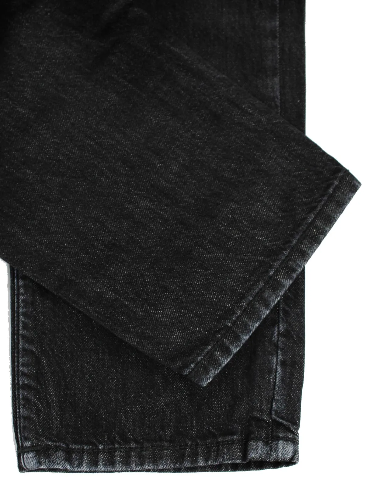 E. Marinella Jeans Black Hand Made Denim Jeans 34 Milano Zip Fly SALE