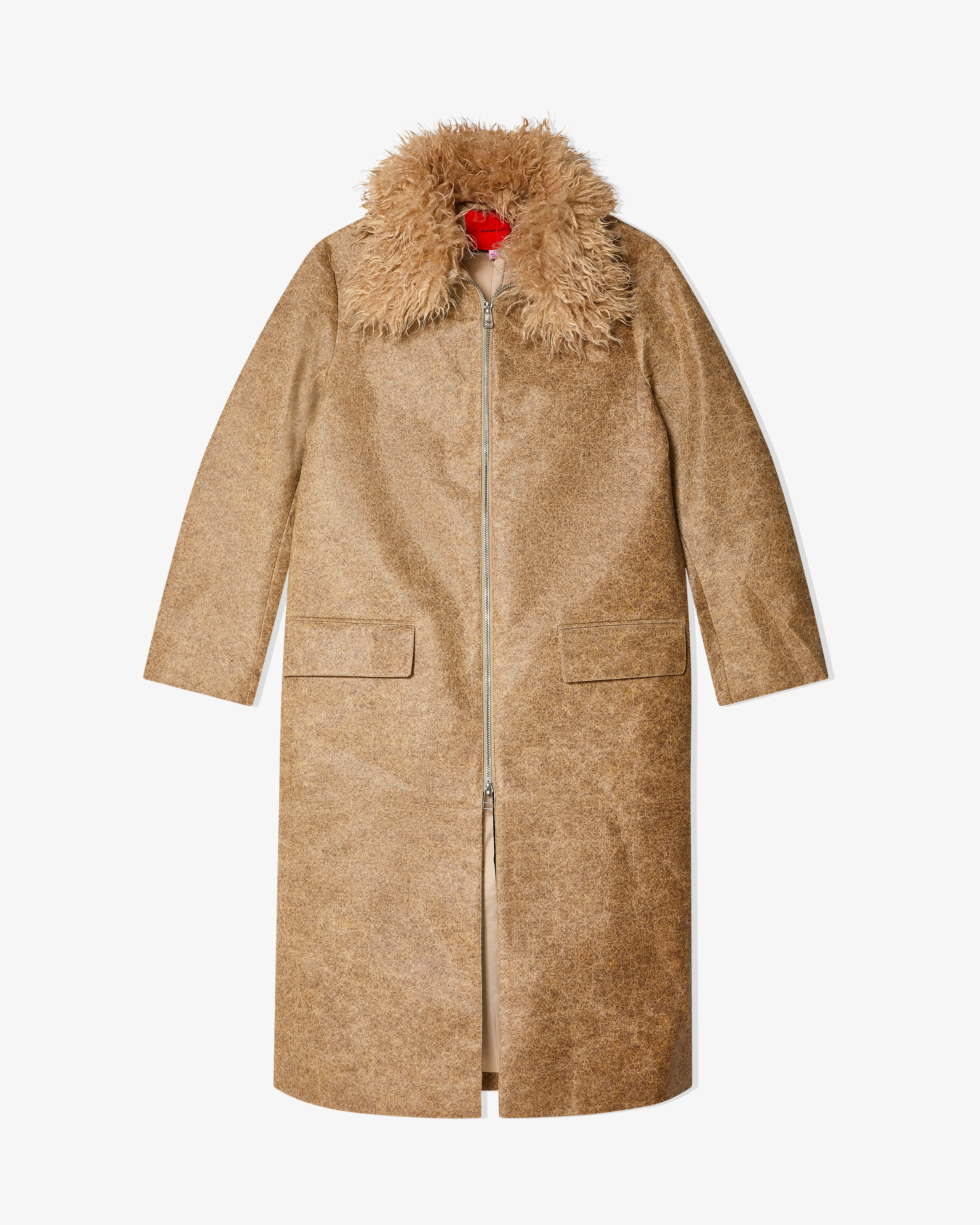 Eckhaus Latta - Women's Fond Coat - (Travertine)