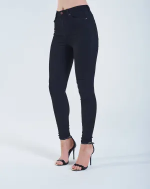 Emery High Rise Skinny Black