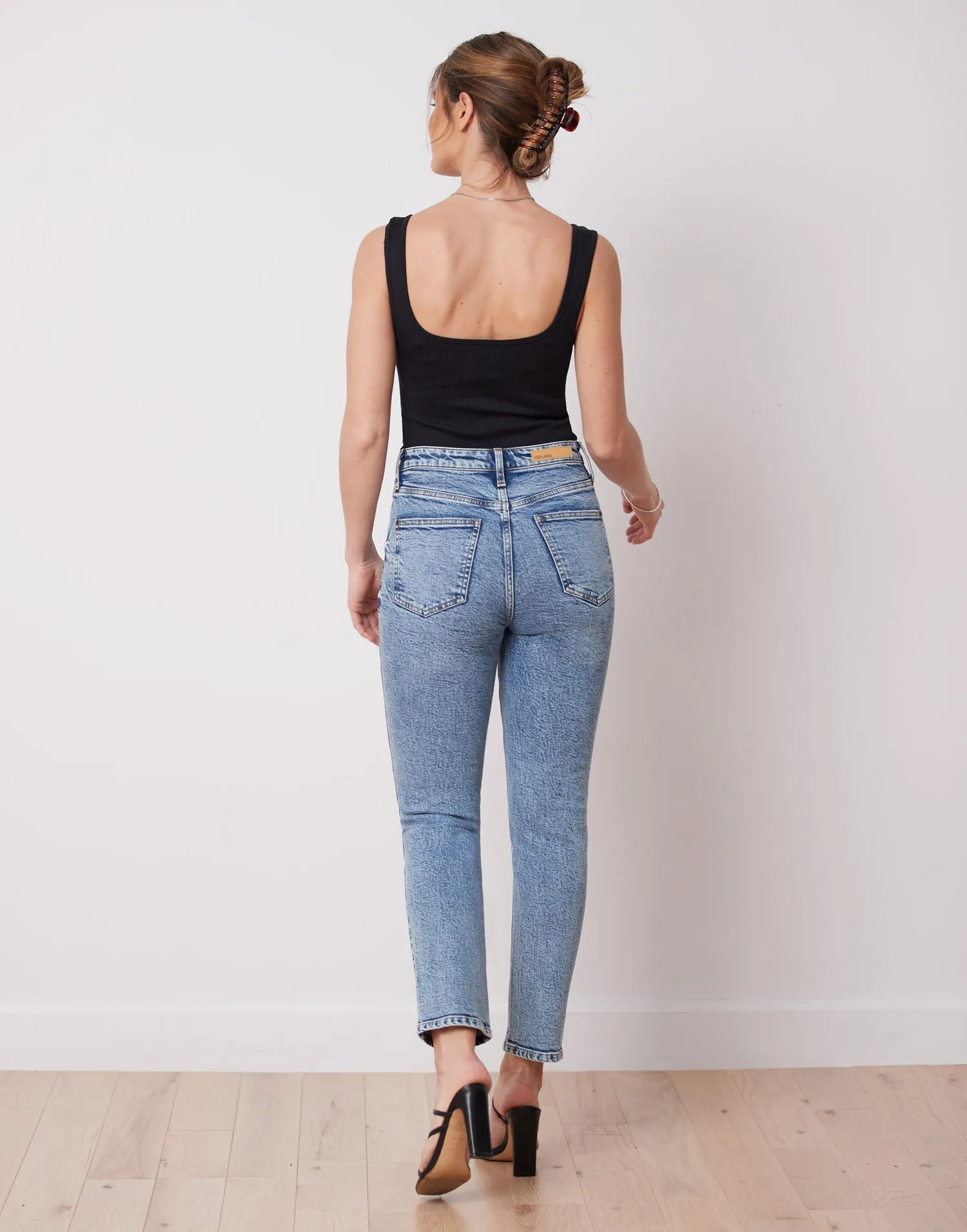 Emily High Rise Slim -Nora