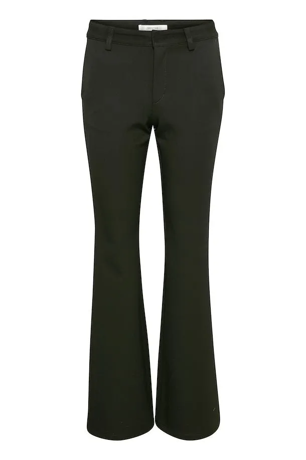 FLARED PANTS IN BLACK