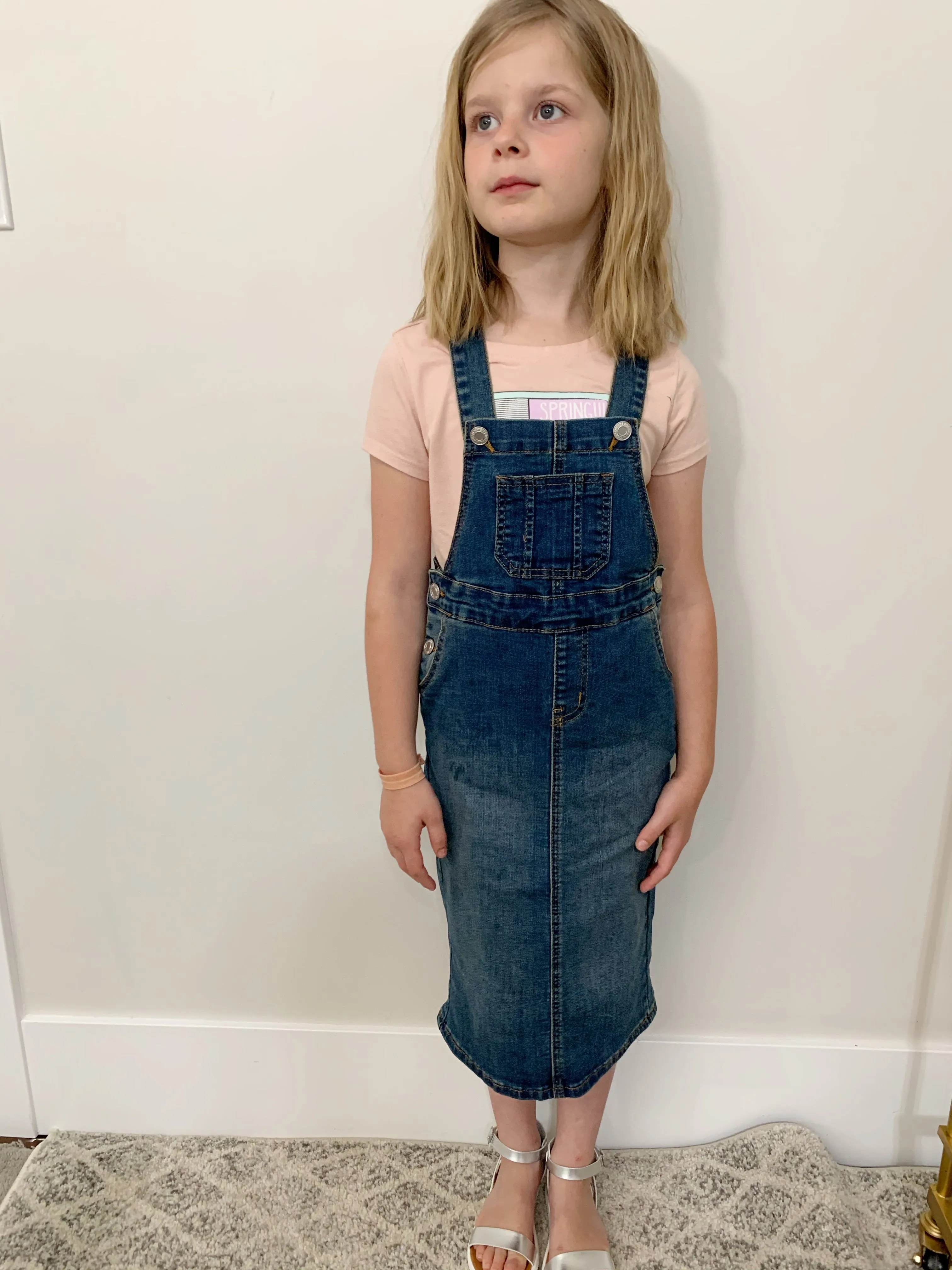 GIRLS Esher Denim Overall Dress