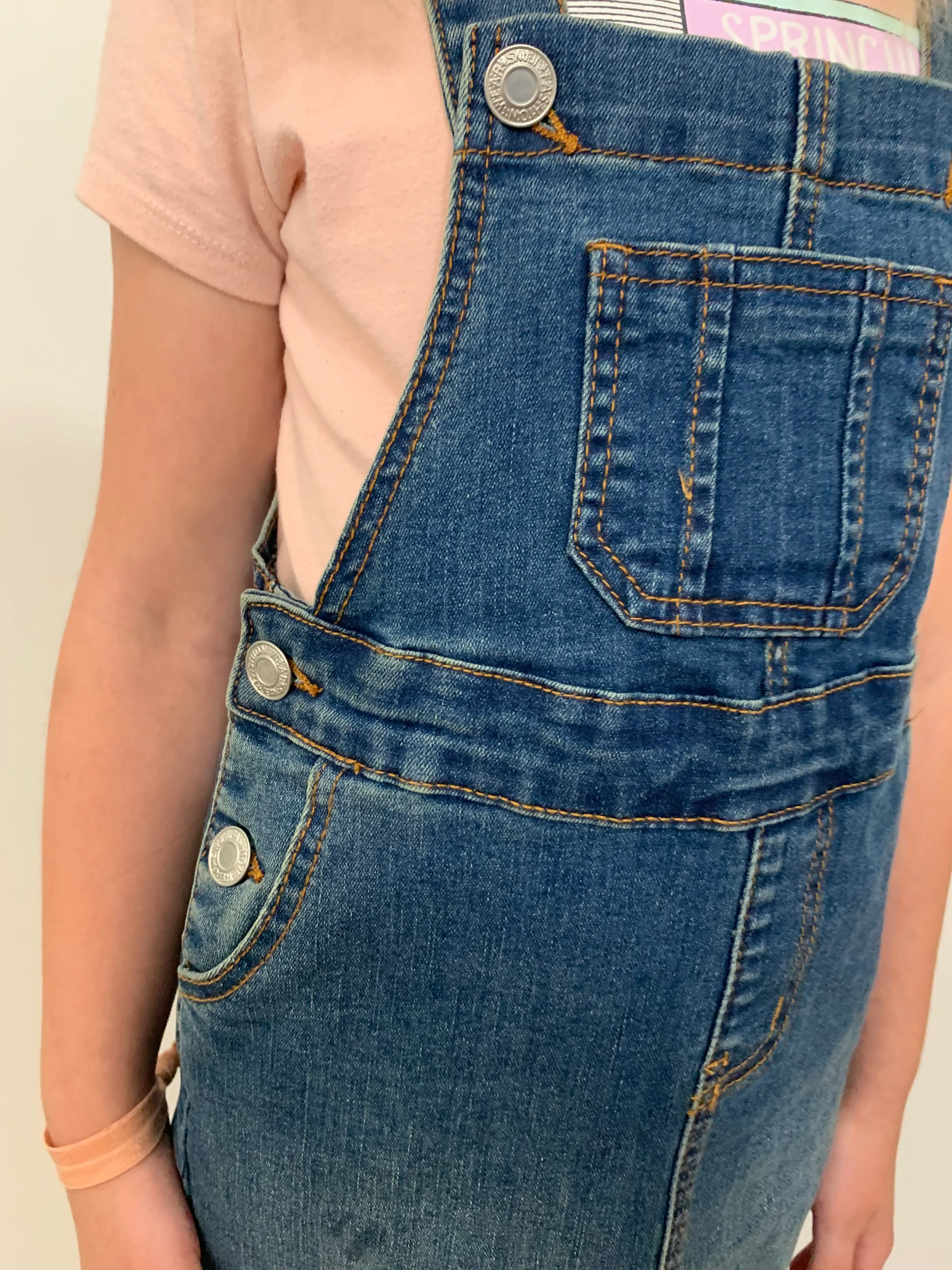 GIRLS Esher Denim Overall Dress