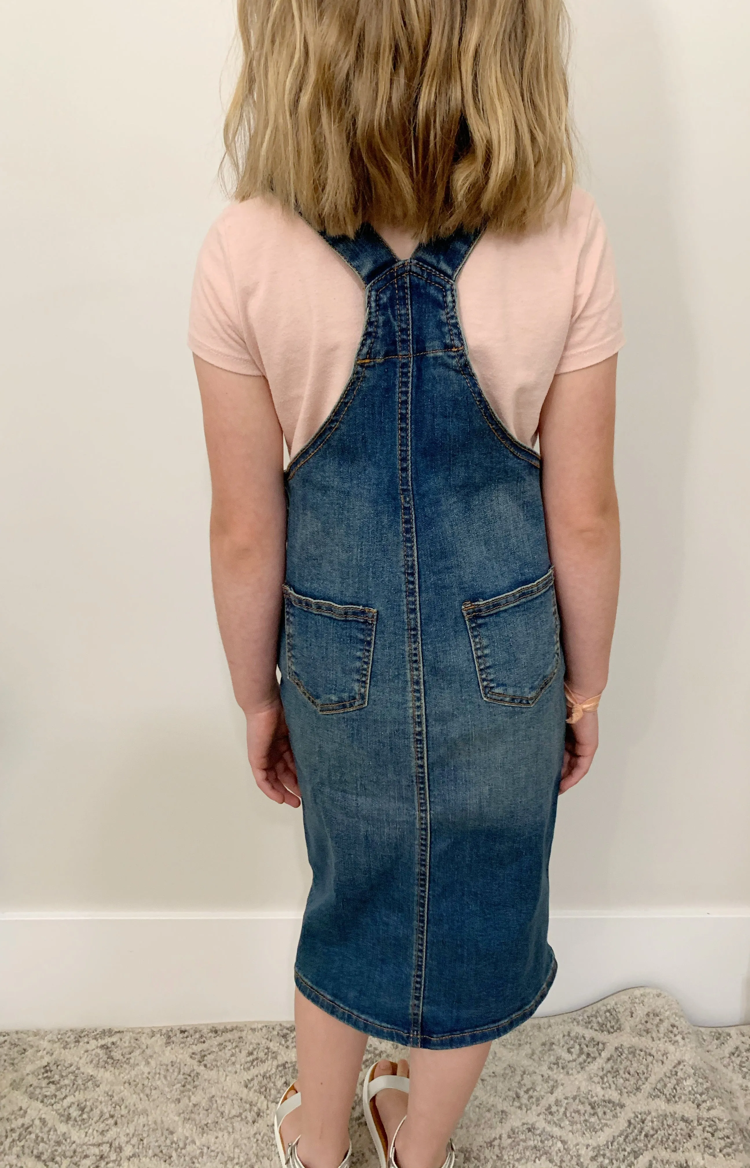 GIRLS Esher Denim Overall Dress