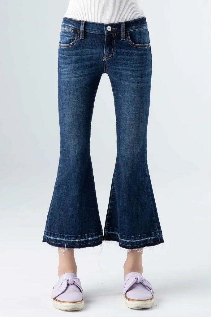 High Rise Flare Cut Jeans