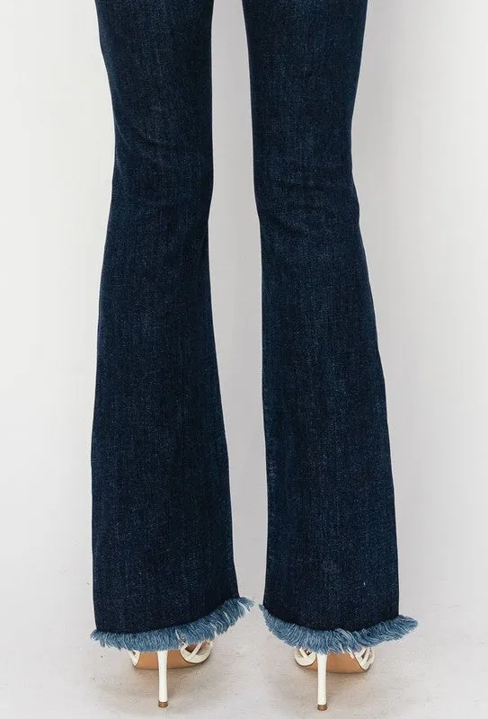 HIGH RISE WESTERN BOOT JEANS