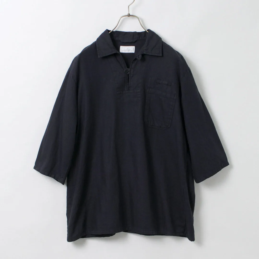 JAPAN BLUE JEANS / CODE:SILVER Military Pullover Shirt