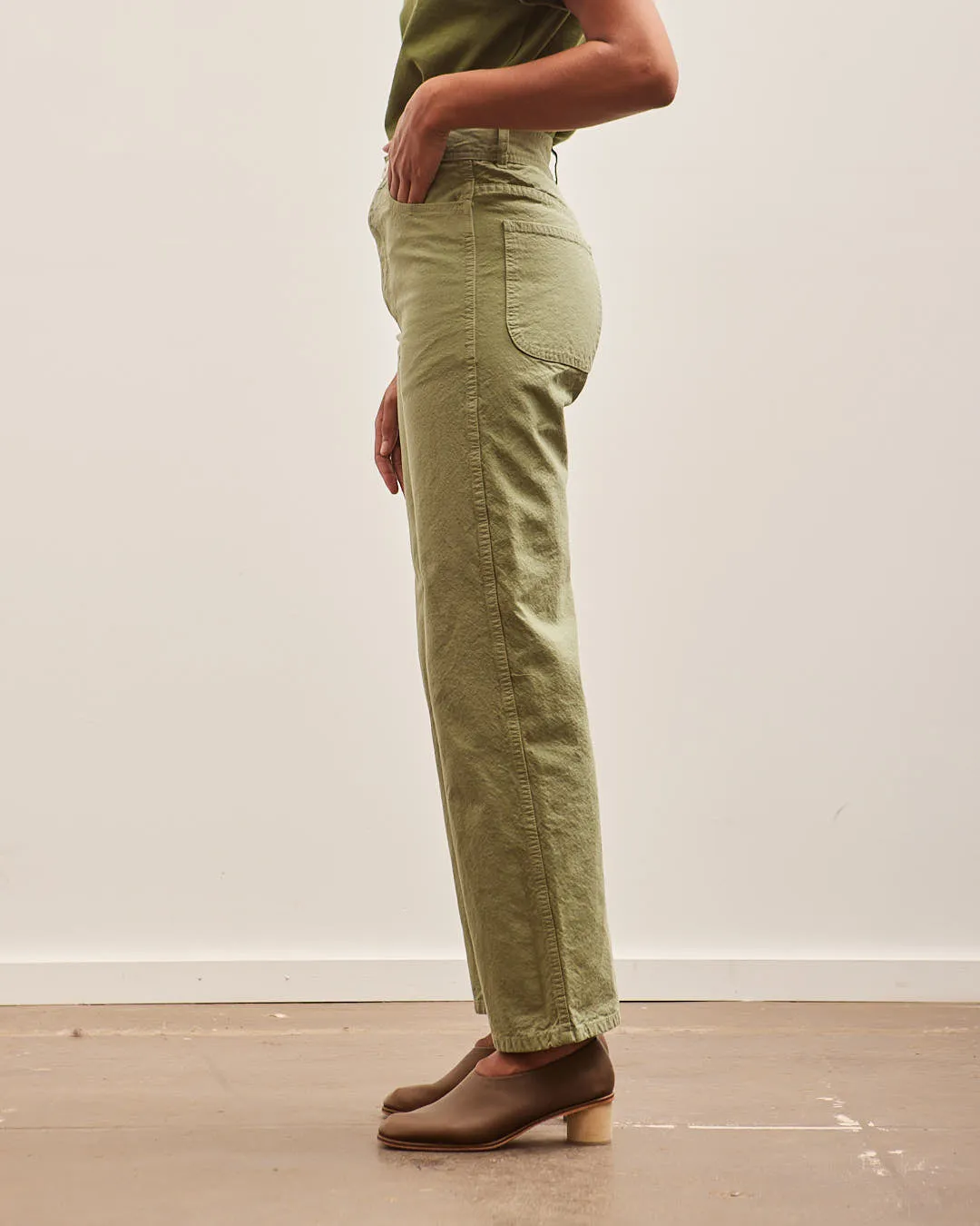 Jesse Kamm California Slim Pant, Yucca