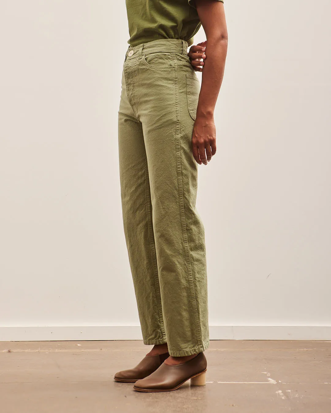 Jesse Kamm California Slim Pant, Yucca