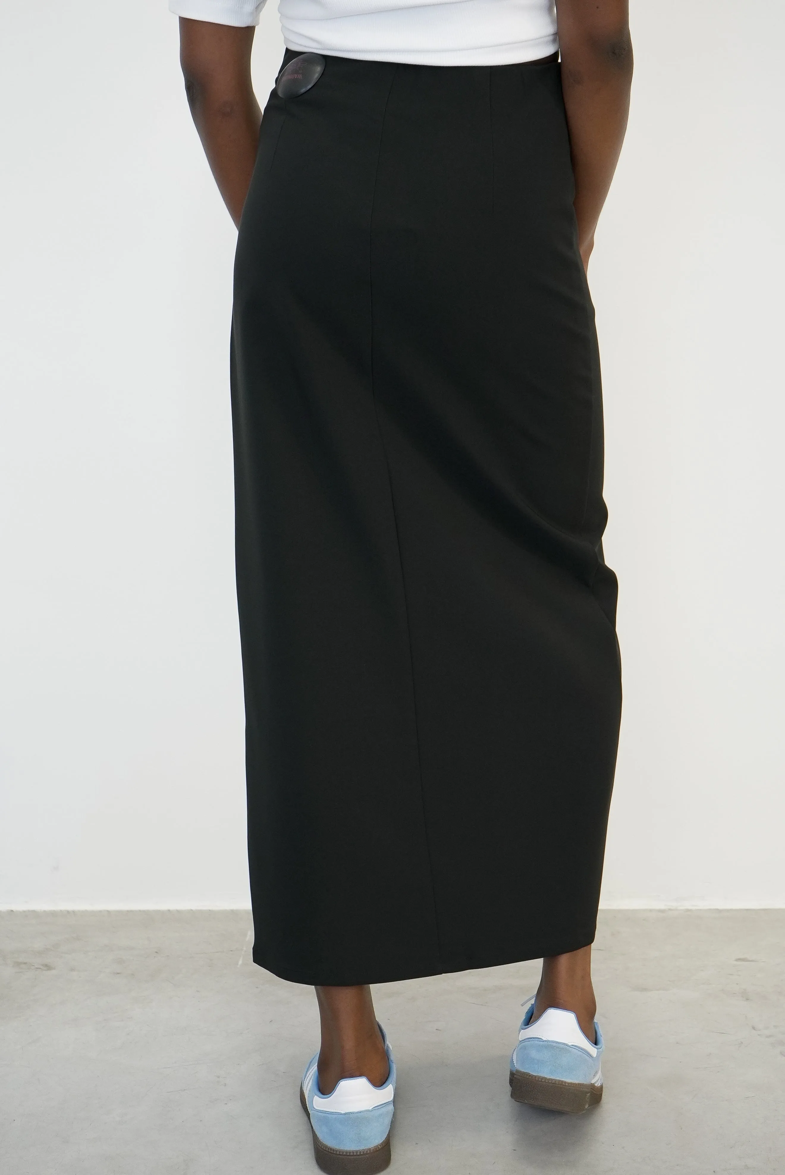 JOELLE MID LENGHT SKIRT WITH SIDE OPENING