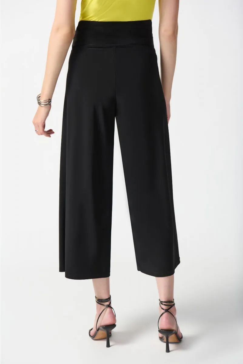 Joseph Ribkoff Side Split High Waist Pull On Culotte Pants 242026