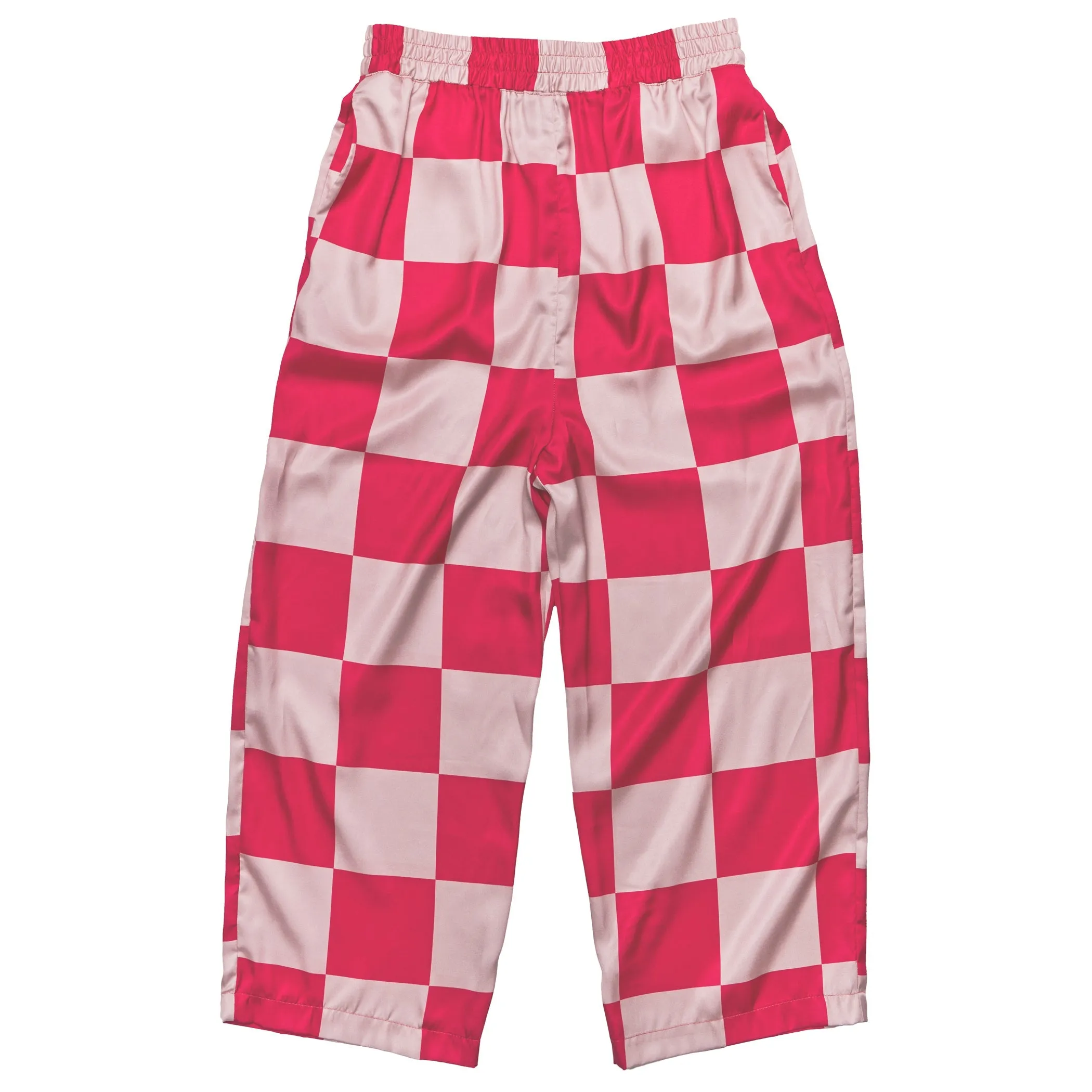 Kitt Pants - Hot Pink Check